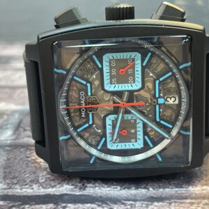 Tag Heuer Mônaco Preto esquelet