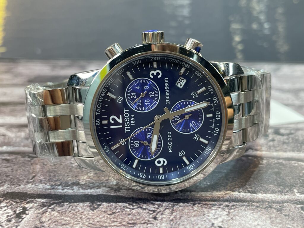 Orologio Tissot Seastar 1000 40 mm Acciaio con Quadrante Blu