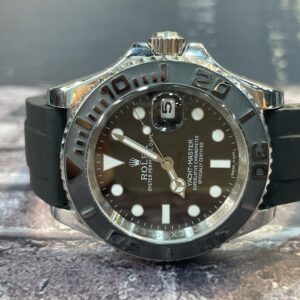 Rolex Yacht-Master Prata/Preto
