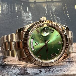 Rolex Day-Date Rose/Verde