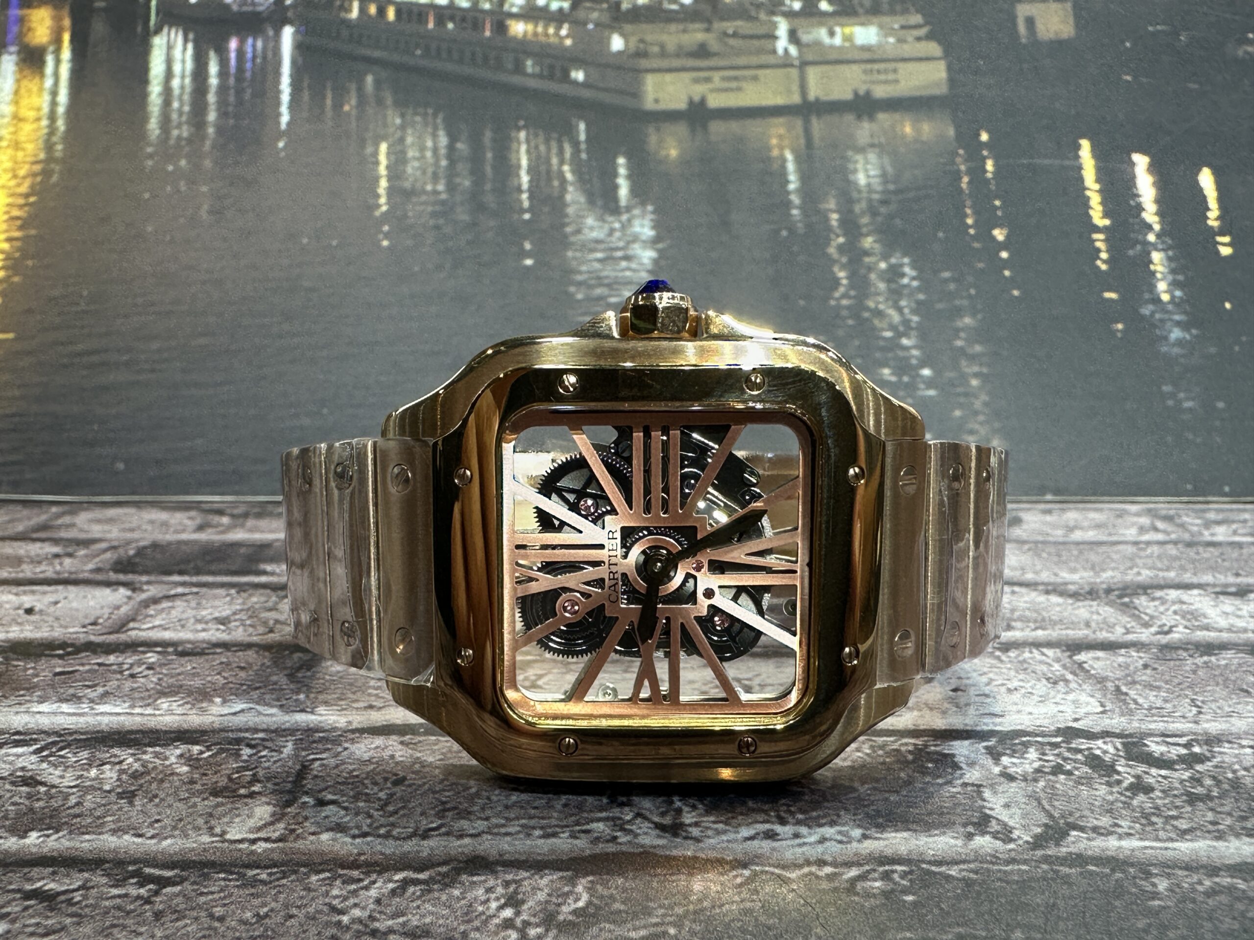 Cartier santos esqueleto