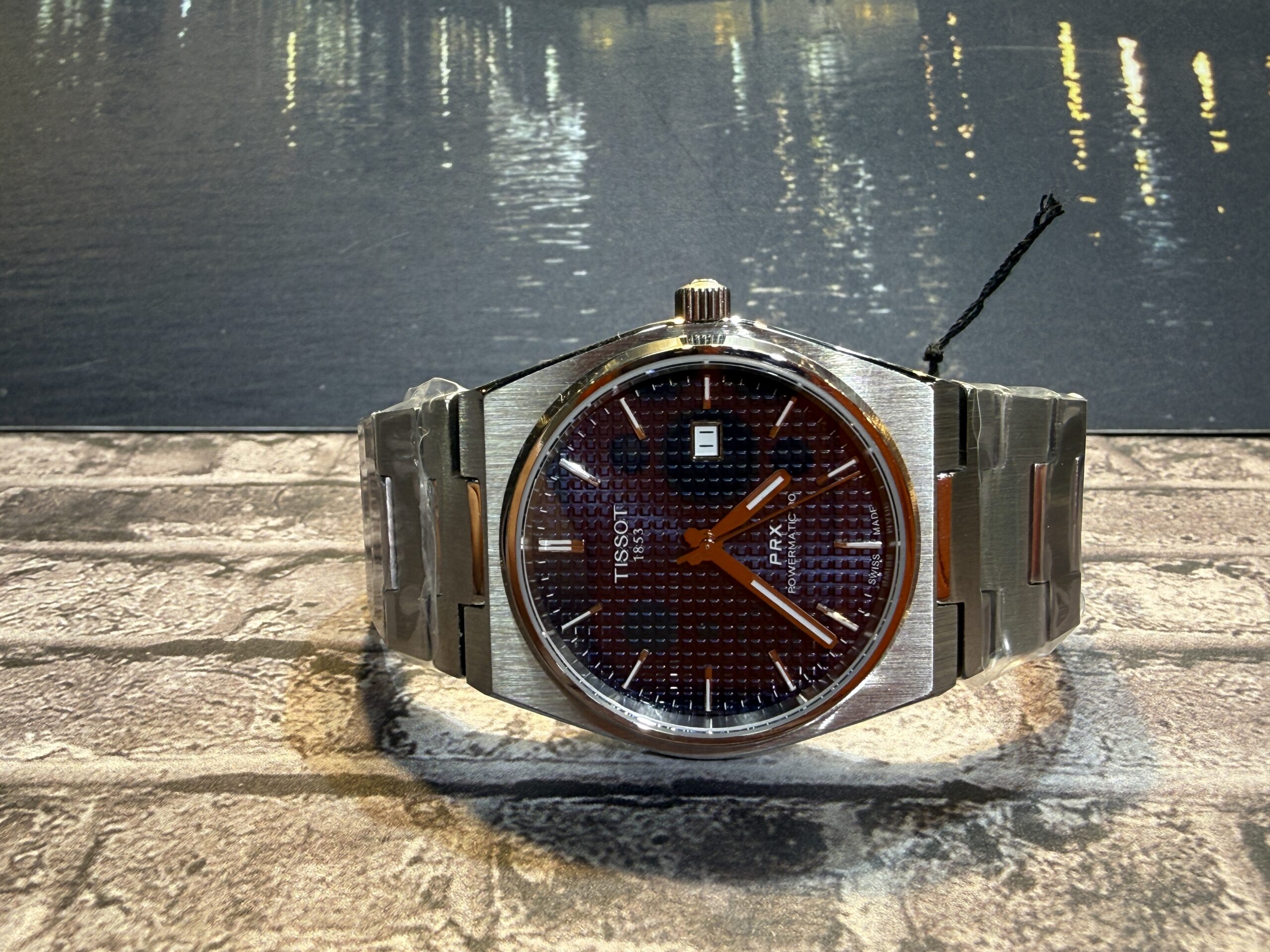 Tissot Prx automático azul