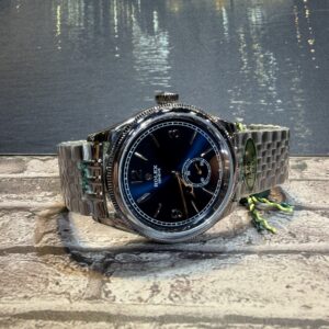 Rolex Cellini Prata/Azul