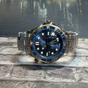 Omega Seamaster Azul/Rose