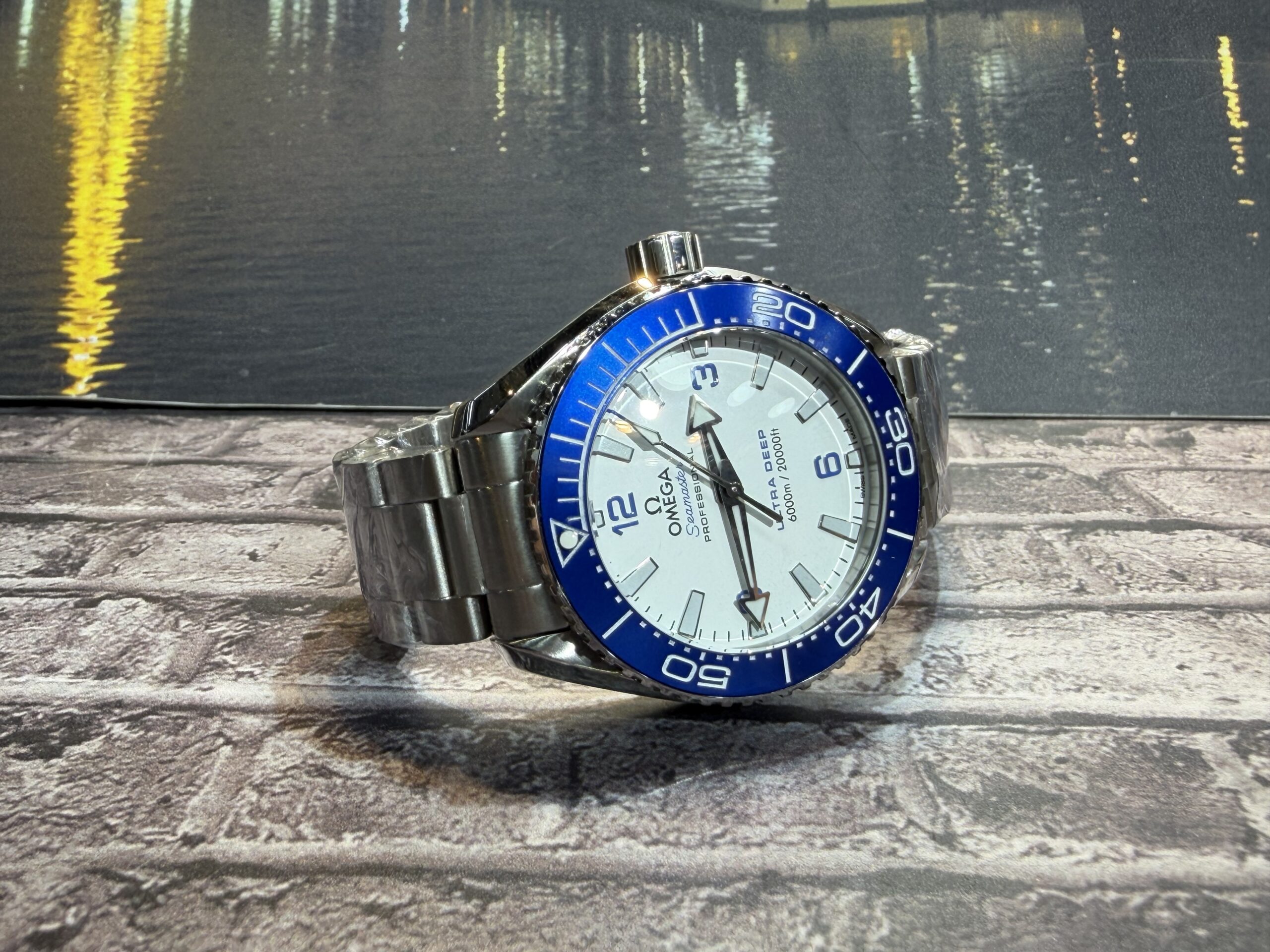 Omega seamaster ultra deep branco