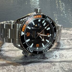 Omega seamaster Preto Laranja